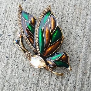 Butterfly Brooch NWT